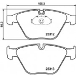 Piduriklotsi komplekt, ketaspidur HELLA 8DB 355 015-391
