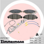 Piduriklotsi komplekt, ketaspidur ZIMMERMANN 23273.180.1