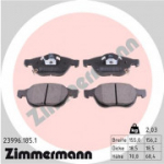 Piduriklotsi komplekt, ketaspidur ZIMMERMANN 23996.185.1