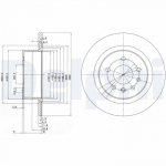 Piduriketas DELPHI BG2986
