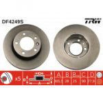 Piduriketas TRW DF4249S