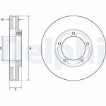 Piduriketas DELPHI BG9139