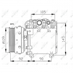 Kompressor, kliimaseade NRF 32049