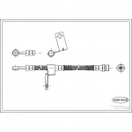 Pidurivoolik CORTECO 19033582