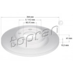 Piduriketas TOPRAN 107 692