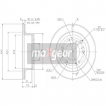 Piduriketas MAXGEAR 19-2372