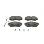Piduriklotsi komplekt, ketaspidur BOSCH 0 986 460 998