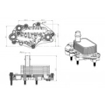 &Otilde;liradiaator, mootori&otilde;li NRF 31842
