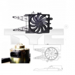 Ventilaator, mootorijahutus TYC 809-0008