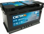 Aku DETA EFB DL800 80AH 800A