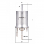 K&uuml;tusefilter MAHLE ORIGINAL KL 572