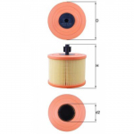 &Otilde;hufilter MAHLE ORIGINAL LX 1035