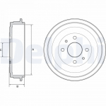 Piduritrummel DELPHI BF528