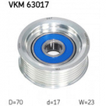 Seade ja juhtrull, soonrihm SKF VKM 63017