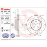 Piduriketas BREMBO 09.8665.1X