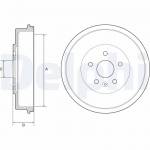 Piduritrummel DELPHI BF553