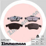 Piduriklotsi komplekt,ketaspidur ZIMMERMANN 24914.980.1