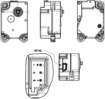 Seadeelement, seguklapp MAHLE ORIGINAL AA 15 000P