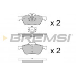 Piduriklotsi komplekt, ketaspidur BREMSI BP2995
