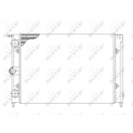 Radiaator, mootorijahutus NRF 58697