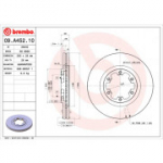 Piduriketas BREMBO 09.A452.10