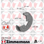Piduritrummel ZIMMERMANN 230.1913.20