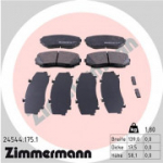 Piduriklotsi komplekt, ketaspidur ZIMMERMANN 24544.175.1