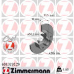 Piduriketas ZIMMERMANN 600.3220.20