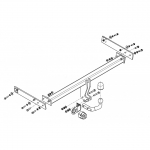 K&auml;rukonks STEINHOF STV137 VW Sharan, Seat Alhambra