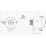 Generaator MAGNETI MARELLI 063731959010