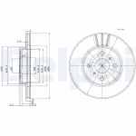 Piduriketas DELPHI BG3414