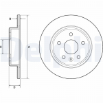 Piduriketas DELPHI BG4761C