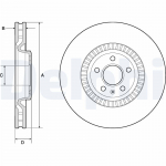 Piduriketas DELPHI BG9171C
