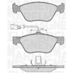 Piduriklotsi komplekt,ketaspidur MAGNETI MARELLI 363916060101