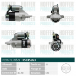 Starter HOFFER H5035263