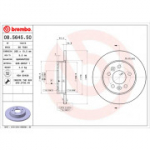 Piduriketas BREMBO 08.5645.50