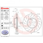 Piduriketas BREMBO 09.A621.31