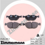 Piduriklotsi komplekt, ketaspidur ZIMMERMANN 21484.205.1