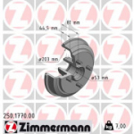 Piduritrummel ZIMMERMANN 250.1770.00