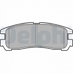 Piduriklotsi komplekt, ketaspidur DELPHI LP955