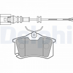Piduriklotsi komplekt, ketaspidur DELPHI LP1815