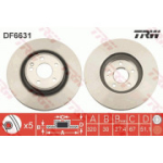Piduriketas TRW DF6631