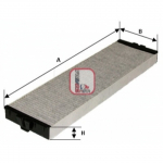 Filter, salongi&otilde;hk SOFIMA S 4157 CA