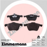 Piduriklotsi komplekt, ketaspidur ZIMMERMANN 23590.190.1