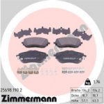 Piduriklotsi komplekt, ketaspidur ZIMMERMANN 25698.190.2