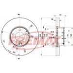 Piduriketas FREMAX BD-5859