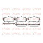 Piduriklotsi komplekt, ketaspidur REMSA 0366.22