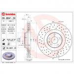 Piduriketas BREMBO 09.8841.3X