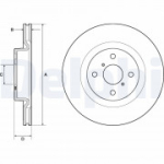 Piduriketas DELPHI BG4762C