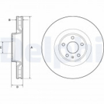 Piduriketas DELPHI BG9172C